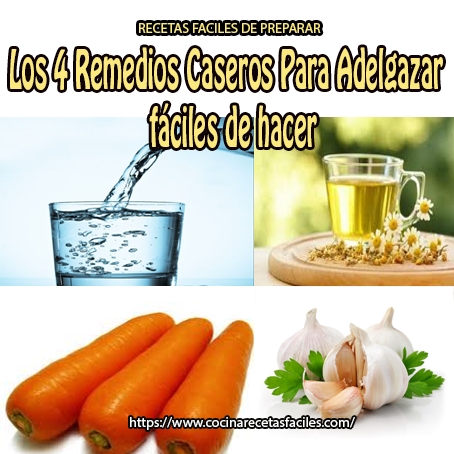 Como hacer un remedio casero para bajar de peso
